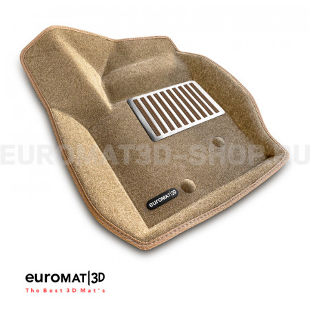 Текстильные 3D коврики Euromat3D Lux в салон для Volvo XC 90 (2002-2014) № EM3D-005508T Бежевые Текстильные 3D коврики Euromat3D Lux в салон для Volvo XC 90 (2002-2014) № EM3D-005508T Бежевые