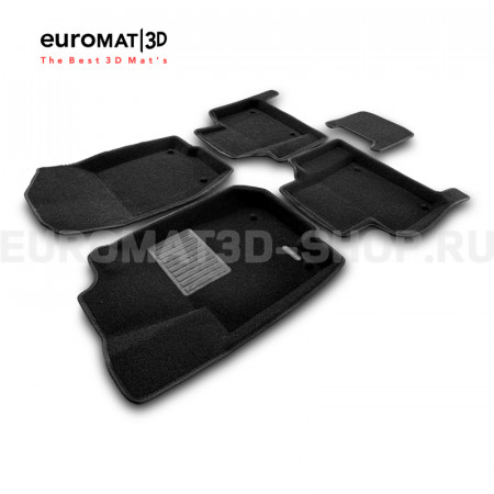 Текстильные 3D коврики Euromat3D Business в салон для Mercedes ML-Class (W164) (2005-2011) № EMC3D-003501 Текстильные 3D коврики Euromat3D Business в салон для Mercedes ML-Class (W164) (2005-2011) № EMC3D-003501