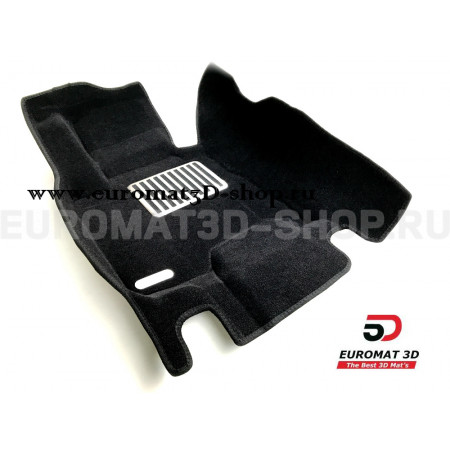 Текстильные 5D коврики с высоким бортом Euromat3D в салон для Infiniti FX QX 70 (2008-2014/2015-) № EM5D-002802 Текстильные 5D коврики с высоким бортом Euromat3D в салон для Infiniti FX QX 70 (2008-2014/2015-) № EM5D-002802