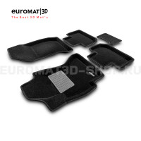 Текстильные 3D коврики Euromat3D Premium в салон для Subaru Forester (2012-2018) № EMPR3D-004709 Текстильные 3D коврики Euromat3D Premium в салон для Subaru Forester (2012-2018) № EMPR3D-004709