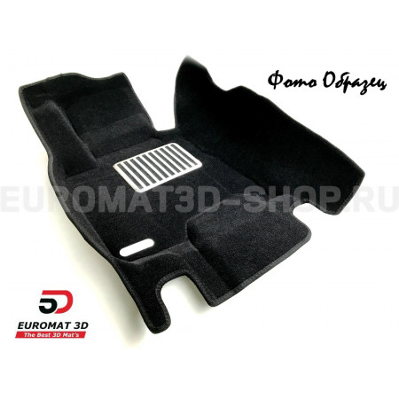 Текстильные 5D коврики с высоким бортом Euromat3D в салон для Toyota Camry V40 (2006-2011) № EM5D-005104