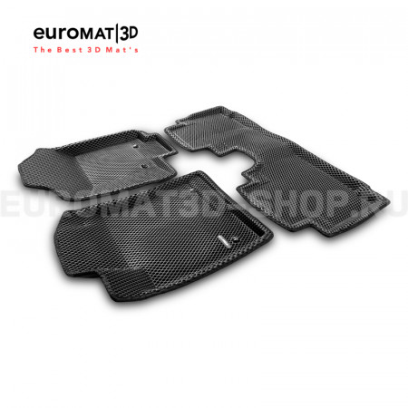 3D коврики Euromat3D EVA в салон для Haval H6 (2017-) № EM3DEVA-001405