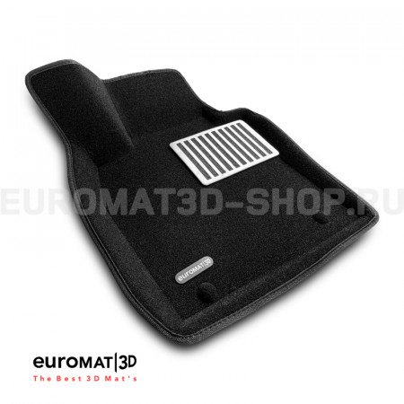 Текстильные 3D коврики Euromat3D Lux в салон для Mazda CX-30 (2021-) № EM3D-003400