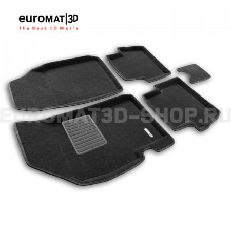 Текстильные 3D коврики Euromat3D Business в салон для Ravon R2 (2016-2022) № EMC3D-001508 Текстильные 3D коврики Euromat3D Business в салон для Ravon R2 (2016-2022) № EMC3D-001508