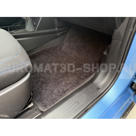 Текстильные 3D коврики Euromat3D Business в салон для Haval Jolion (2021-) (полный привод) № EMC3D-001473