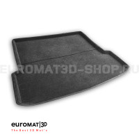 Текстильный 3D Коврик Euromat в багажник Для Jetour X90 PLUS (2023-) № EMT3D-000021