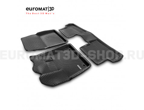 3D коврики Euromat3D EVA в салон для Citroen DS7 (2017-) № EM3DEVA-003907 3D коврики Euromat3D EVA в салон для Citroen DS7 (2017-) № EM3DEVA-003907
