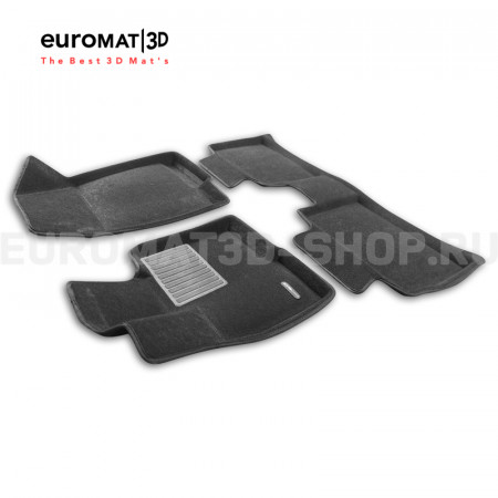 Текстильные 3D коврики Euromat3D Business в салон для Jaecoo J7 (2023-) № EMC3D-000030