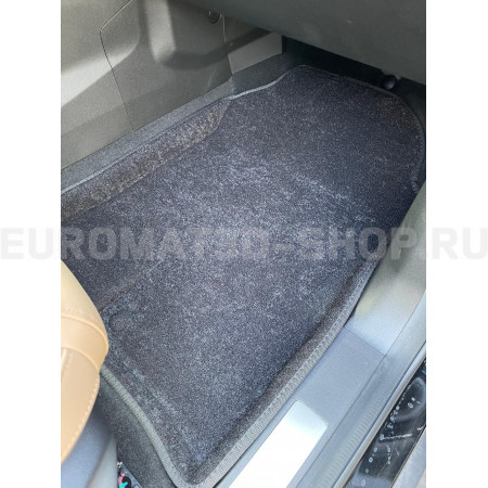 Текстильные 3D коврики Euromat3D Business в салон для Jetour T2 (2023-) № EMC3D-000023