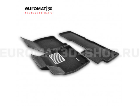 Текстильные 3D коврики Euromat3D Lux в салон для Avatr 11 (2022-) № EM3D-000040